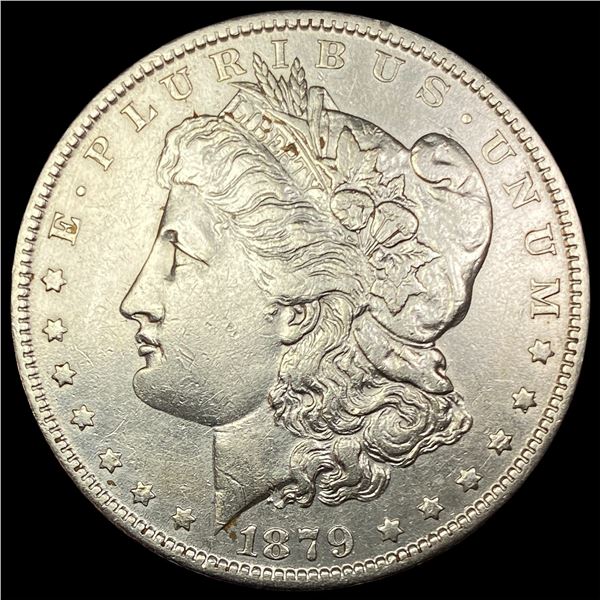 1879-S Silver Morgan Dollar CHOICE AU