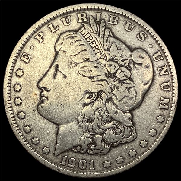 1901 Silver Morgan Dollar LIGHTLY CIRCULATED