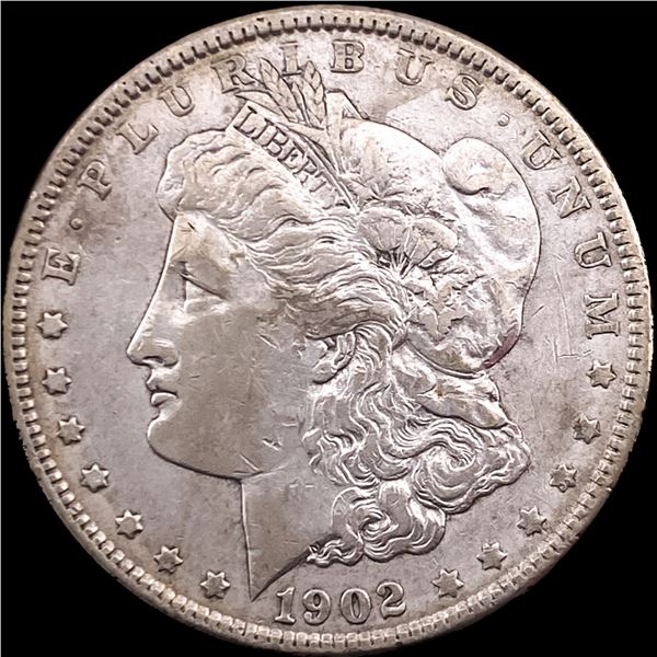 1902 Morgan Silver Dollar NEARLY UNCIRCULATED