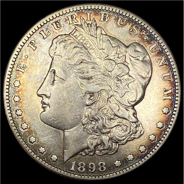 1898-S Silver Morgan Dollar NEARLY UNCIRCULATED