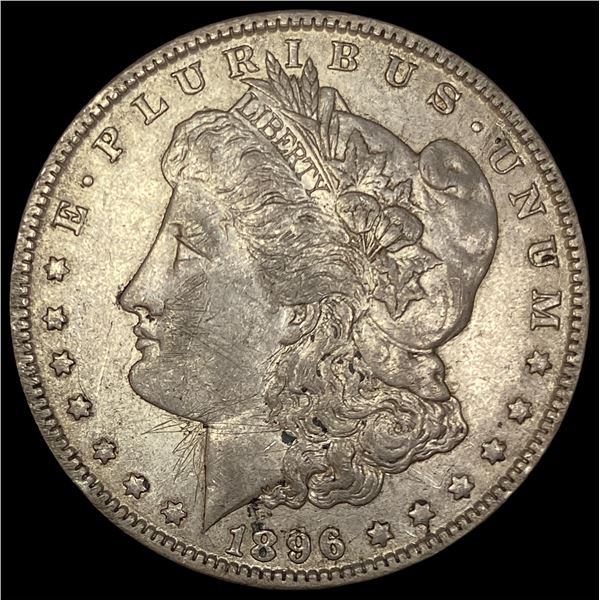 1896-O Silver Morgan Dollar NEARLY UNCIRCULATED