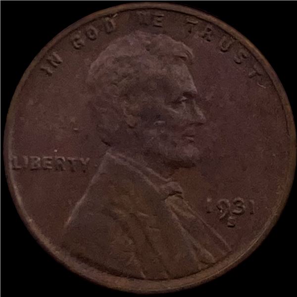 1931-S Lincoln Wheat Cent CLOSELY UNCIRCULATED