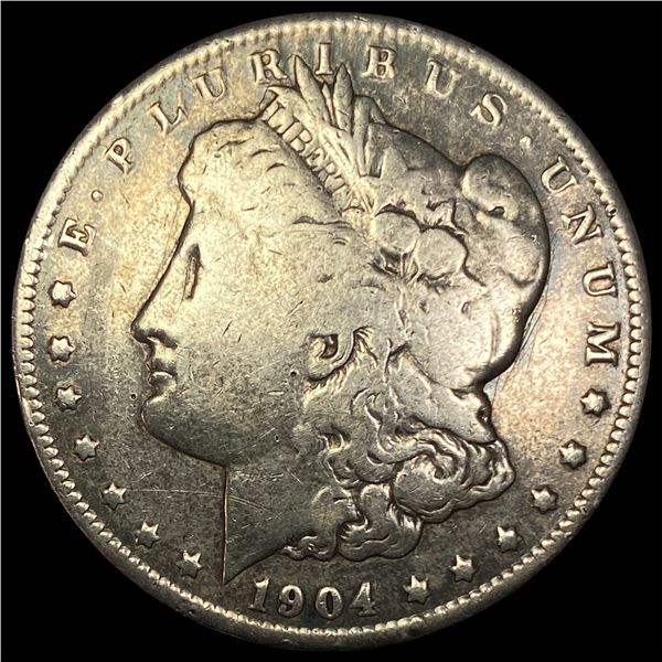 1904-S Silver Morgan Dollar NICELY CIRCULATED