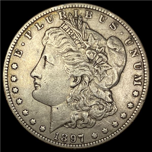 1897-O Silver Morgan Dollar NEARLY UNCIRCULATED