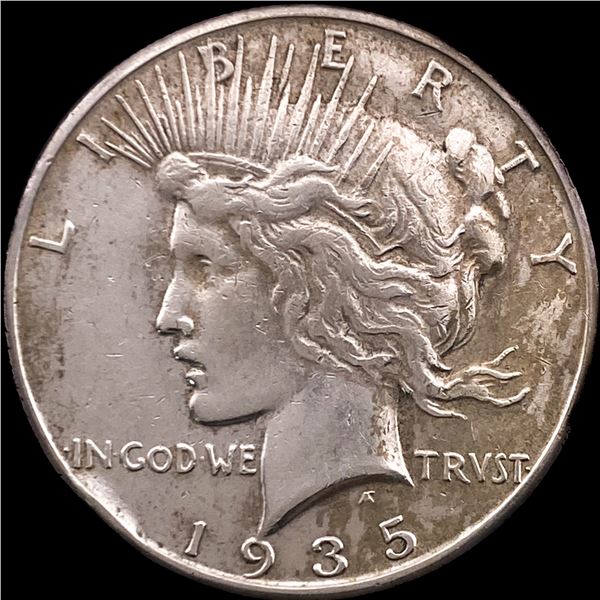 1935-S Silver Peace Dollar NEARLY UNCIRCULATED