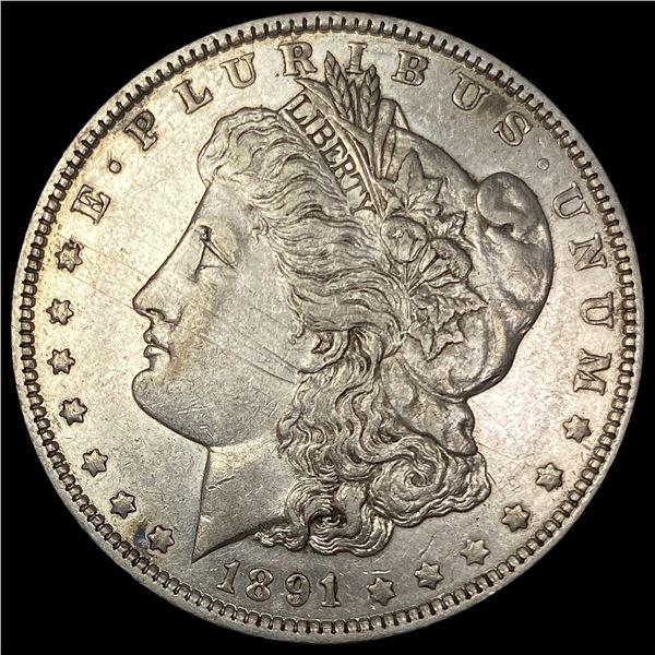 1891-O Silver Morgan Dollar CLOSELY UNCIRCULATED