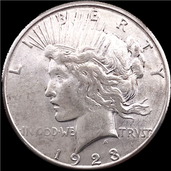 1923-S Silver Peace Dollar CLOSELY UNCIRCULATED