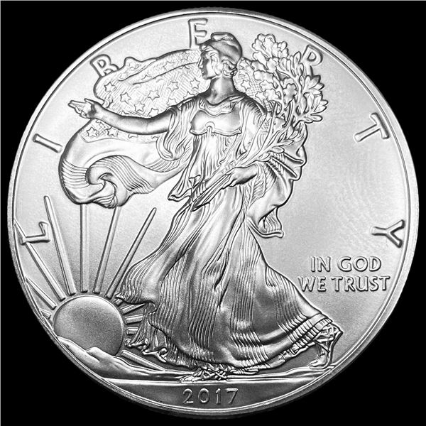 2017 1 oz Silver American Eagle $1 SUPERB GEM BU