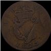 Image 2 : 1823 Ireland Copper Halfpenny NICELY CIRCULATED