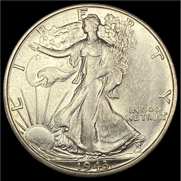1943-S Silver Half Dollar Walking Liberty UNCIRCULATED