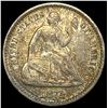 Image 1 : 1872 Seated Liberty Half Dime LIGHTLY CIRCULATED