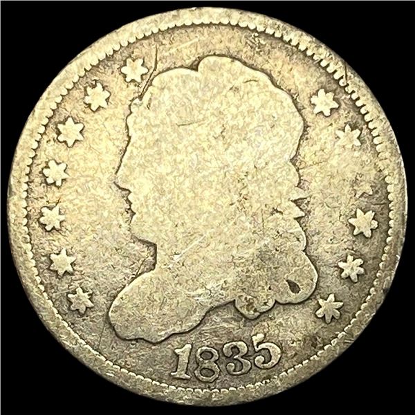 1835 Capped Bust Half Dime NICELY CIRCULATED