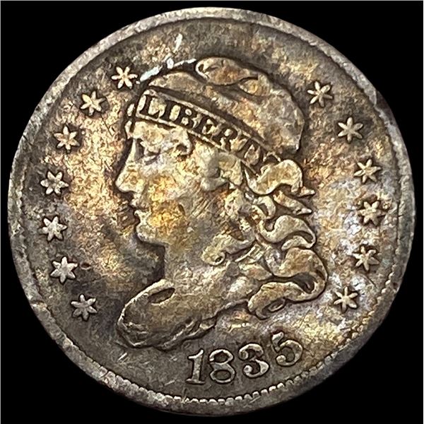 1835 Capped Bust Half Dime NICELY CIRCULATED