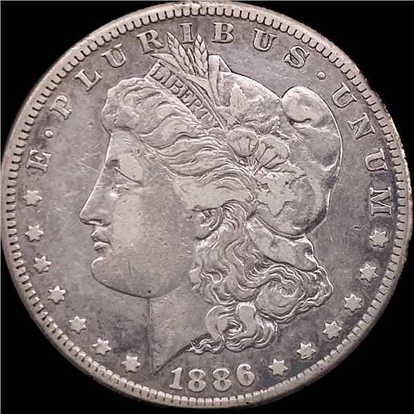 1886-S Silver Morgan Dollar LIGHTLY CIRCULATED