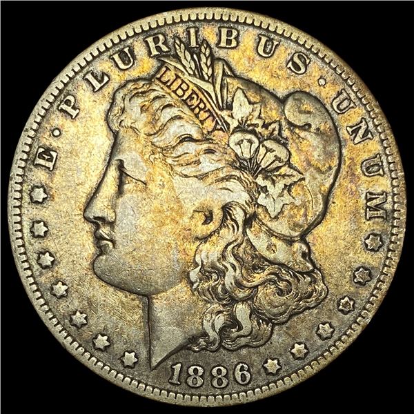 1886-O Silver Morgan Dollar LIGHTLY CIRCULATED