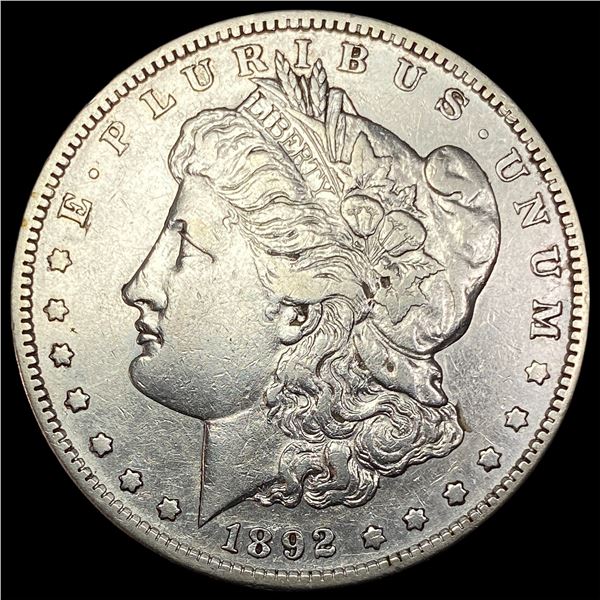 1892-S Silver Morgan Dollar NEARLY UNCIRCULATED