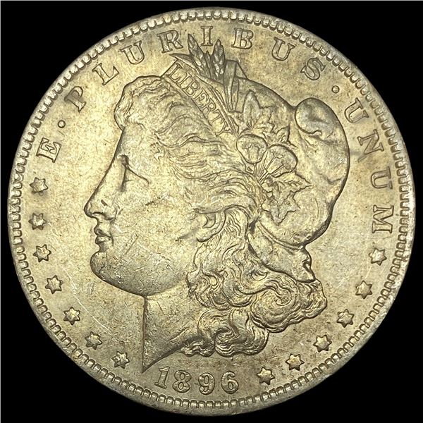 1896-O Silver Morgan Dollar NEARLY UNCIRCULATED