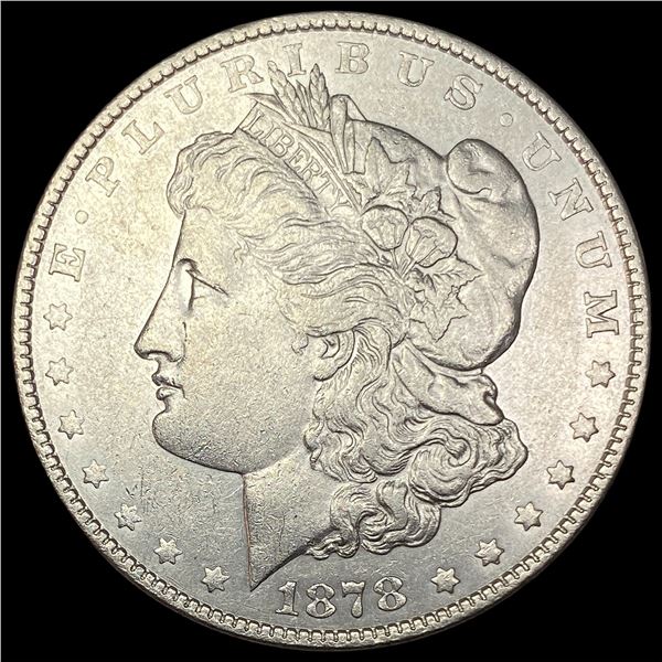 1878-S Silver Morgan Dollar NEARLY UNCIRCULATED