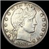 Image 1 : 1909 Barber Silver Quarter CLOSELY UNCIRCULATED