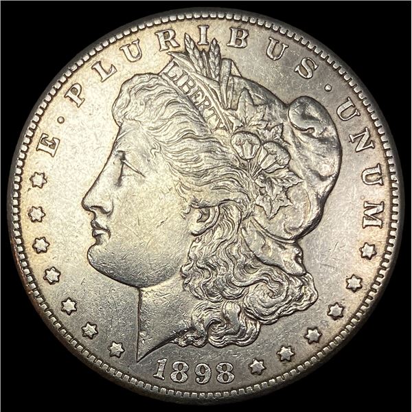 1898-S Silver Morgan Dollar CLOSELY UNCIRCULATED