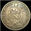 Image 1 : 1874 Arrows Seated Liberty Dime NEARLY UNCIRCULATED
