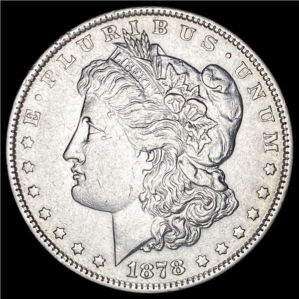 1878-S Silver Morgan Dollar CLOSELY UNCIRCULATED