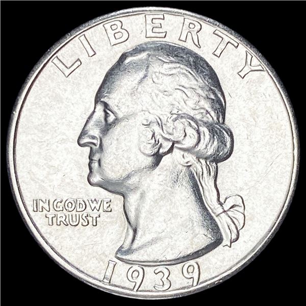 1939-D Silver Washington Quarter UNCIRCULATED