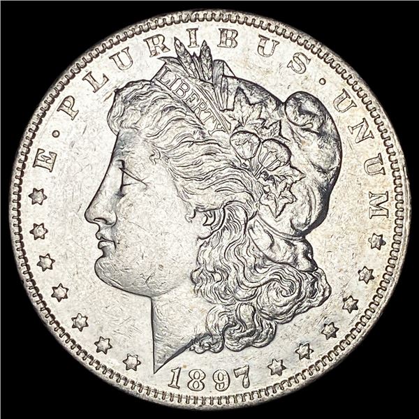 1897 Morgan Silver Dollar CLOSELY UNCIRCULATED