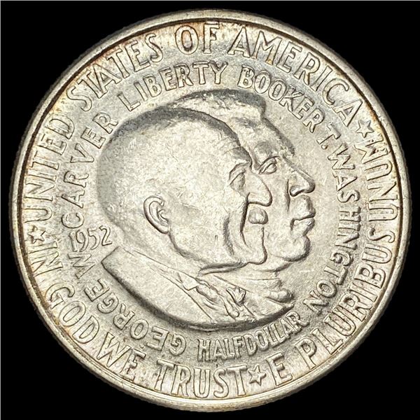 1952 Silver Half Dollar Carver-Washington CHOICE BU