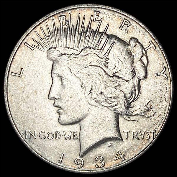 1934 Peace Silver Dollar CLOSELY UNCIRCULATED