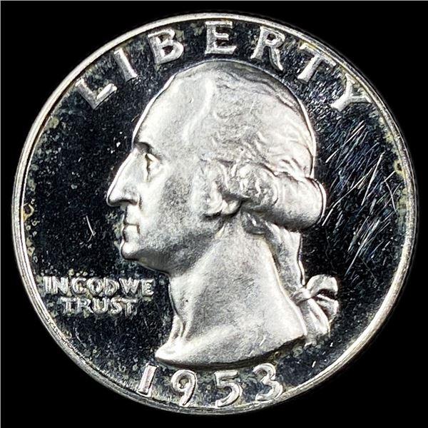 1953 Washington Silver Quarter CHOICE PROOF