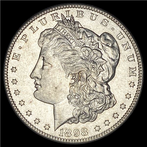 1898-S Silver Morgan Dollar CLOSELY UNCIRCULATED