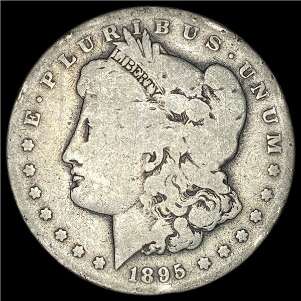 1895-S Silver Morgan Dollar NICELY CIRCULATED