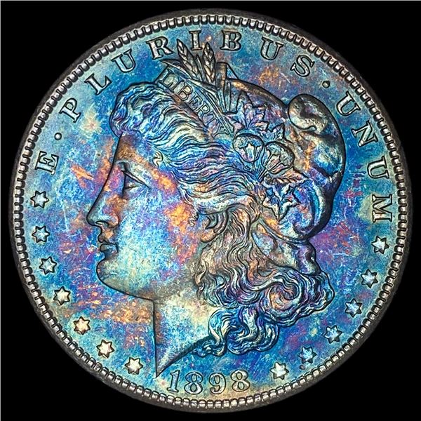 1898 Morgan Silver Dollar SUPERB GEM BU