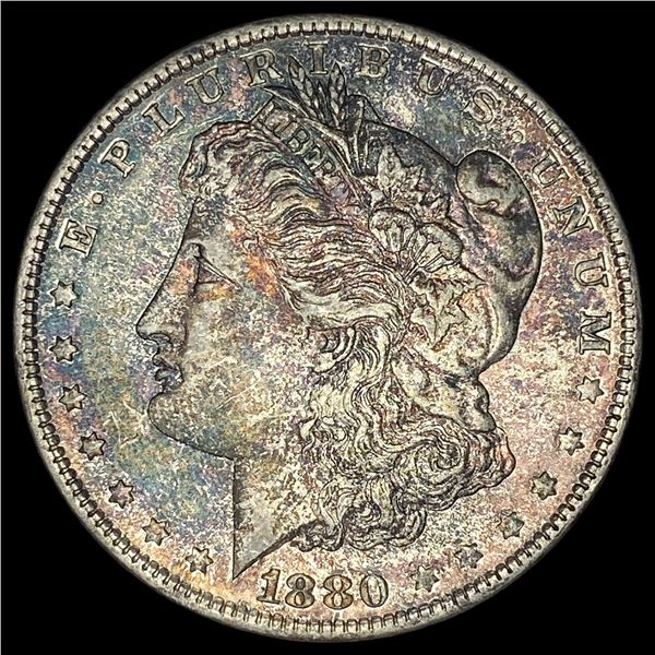 1880-S Silver Morgan Dollar LIGHTLY CIRCULATED