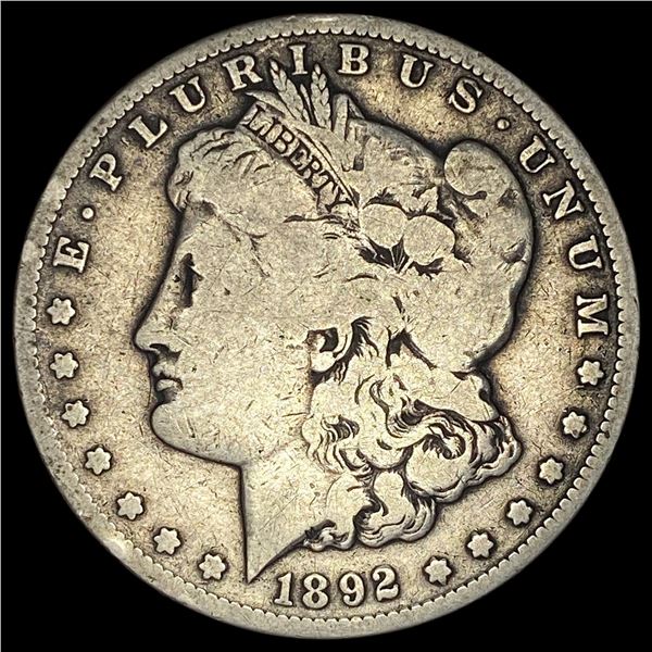 1892-S Morgan Silver Dollar NICELY CIRCULATED