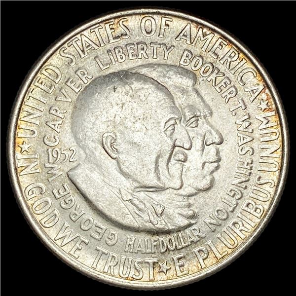 1952 Silver Half Dollar Booker T. Washington CHOICE BU