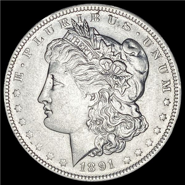 1891-O Silver Morgan Dollar NEARLY UNCIRCULATED