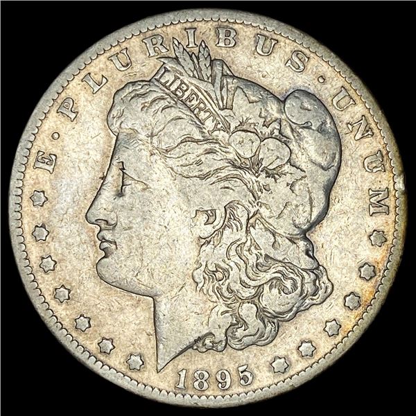 1895-S Silver Morgan Dollar LIGHTLY CIRCULATED