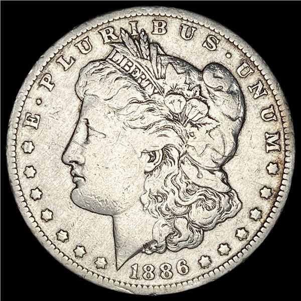 1886-O Silver Morgan Dollar NEARLY UNCIRCULATED