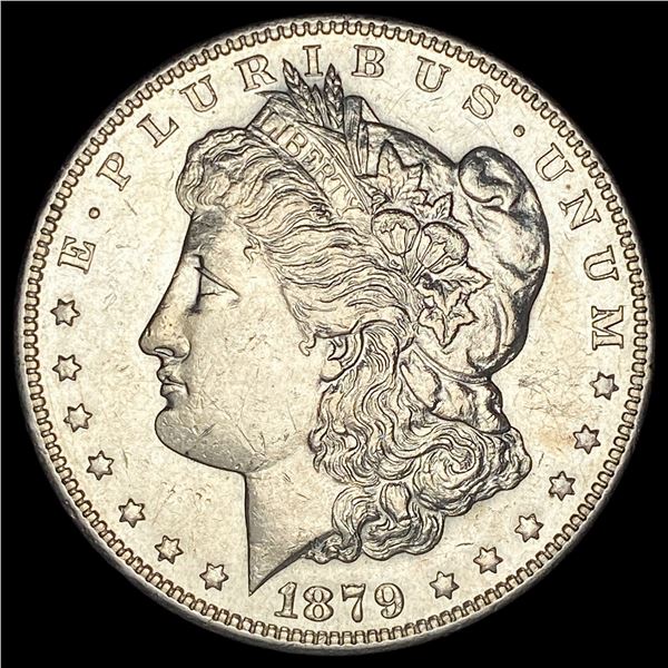1879-S Silver Morgan Dollar CLOSELY UNCIRCULATED