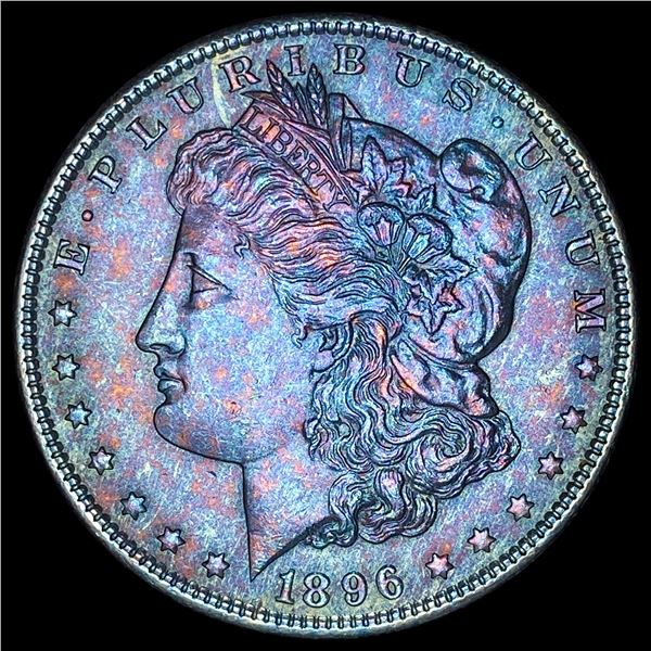 1896 Morgan Silver Dollar SUPERB GEM BU