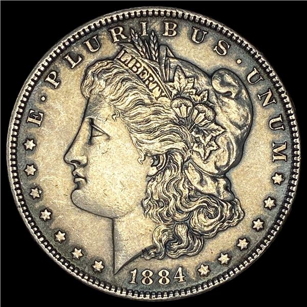 1884 Morgan Silver Dollar CHOICE AU