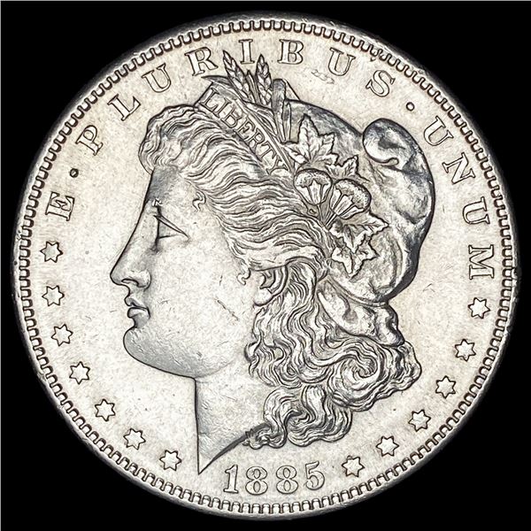 1885-S Silver Morgan Dollar CLOSELY UNCIRCULATED