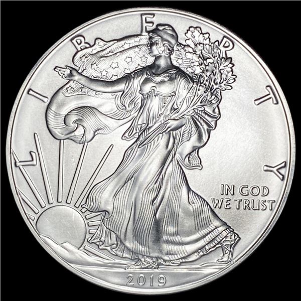 2019 1 oz Silver American Eagle $1 SUPERB GEM BU