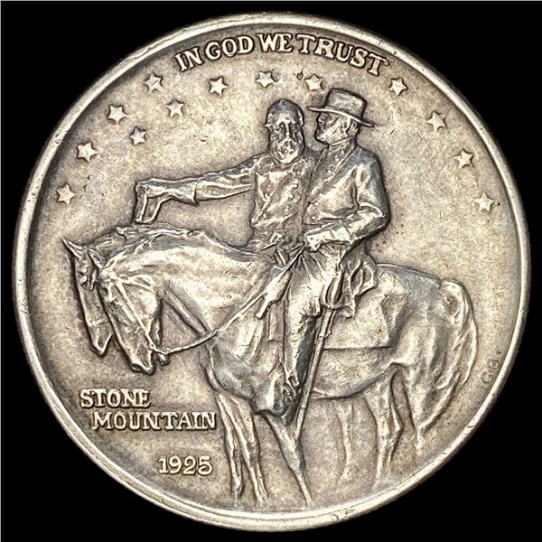 1925 Silver Half Dollar Stone Mountain HIGH GRADE