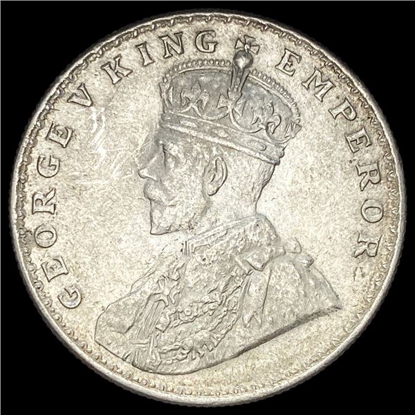 1917 India Silver 1 Rupee UNCIRCULATED