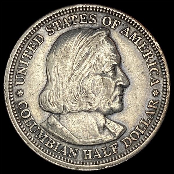 1892 Silver Columbian Half Dollar HIGH GRADE