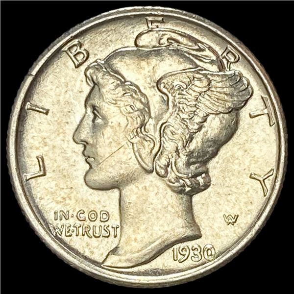 1930 Mercury Dime CHOICE BU