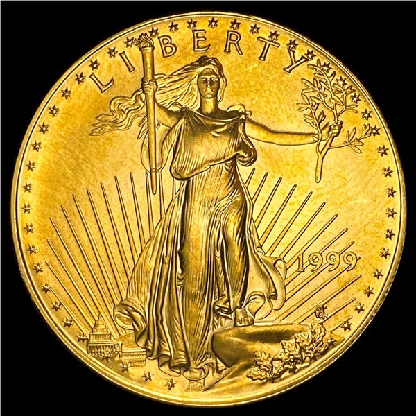 1999 1 oz Gold American Eagle $50 SUPERB GEM BU